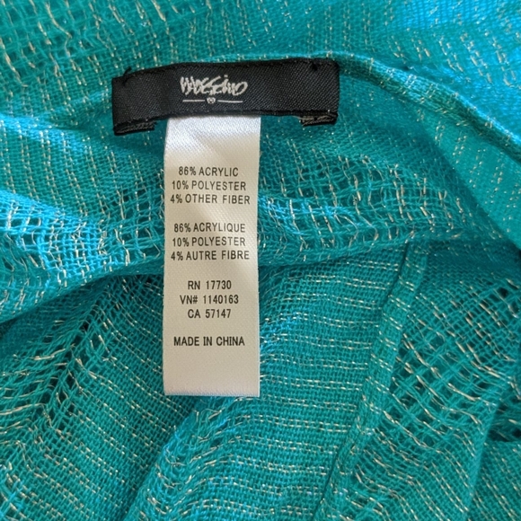 💕HOST PICK💕Lightweight Teal Scarf - Picture 7 of 7